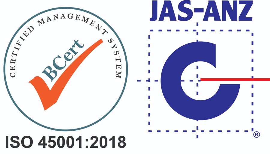ISO 45001:2018 - BCert / JAS-ANZ